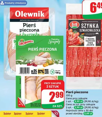 Szynka szwarcwaldzka promocja w Dino