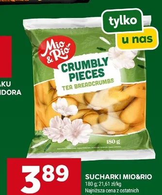 Sucharki Mio&Rio promocja w Stokrotka