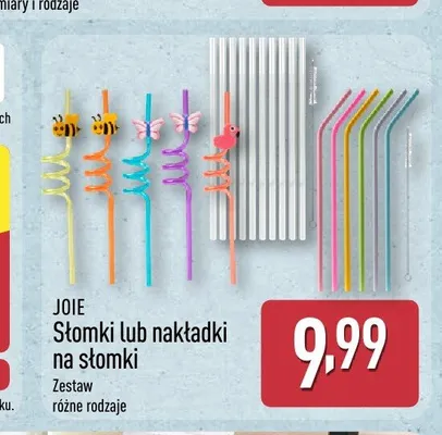Słomki Joie promocja w Aldi