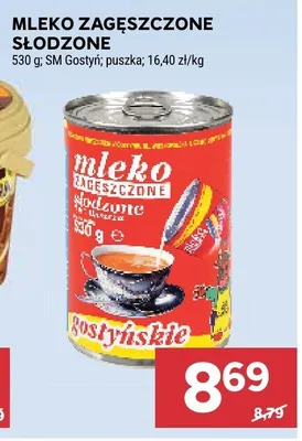 Mleko zagęszczone słodzone promocja w Stokrotka