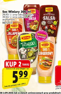 Sos jalapeño Winiary promocja w Prim Market