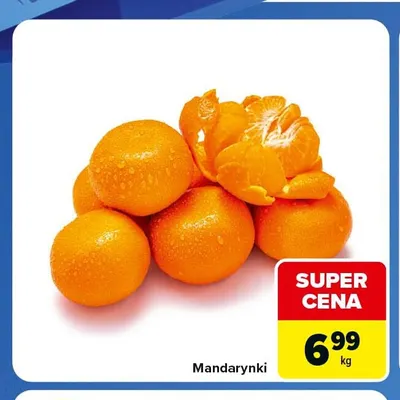 Mandarynki promocja w Carrefour Express