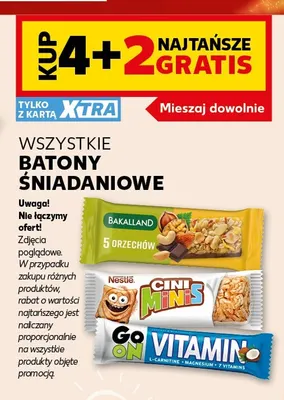 Baton Go On Vitamin promocja w Kaufland