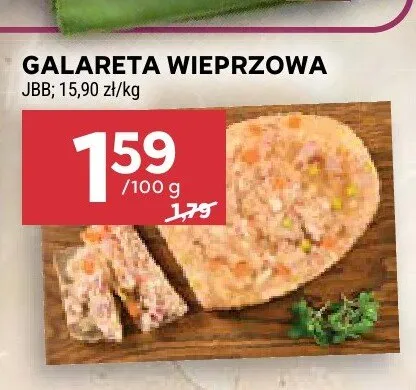 Galareta wieprzowa JBB promocja w Stokrotka