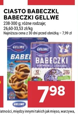 Ciasto babeczki Gellwe promocja w Stokrotka