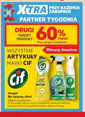 Artykuły marki Cif promocja w Kaufland