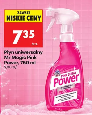 Płyn uniwersalny Pink Power promocja w Biedronka