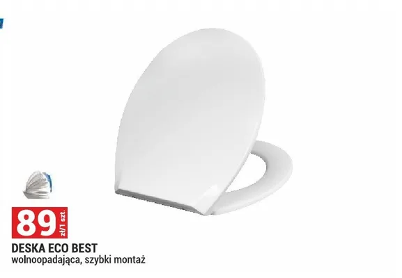 Deska Eco Best wolnoopadająca promocja w Merkury Market