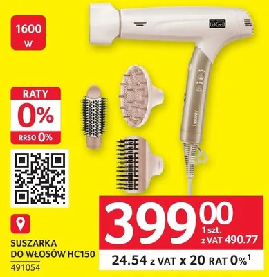 Suszarka do włosów Beurer HC150 promocja w Selgros
