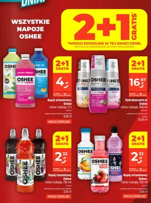 Hydrokoncentrat Oshee Vitamin Water promocja w Dealz