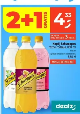 Napój Schweppes Orange Passion promocja w Dealz