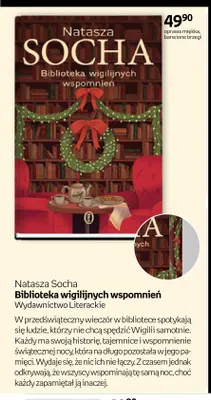 Książka Biblioteka wigilijnych wspomnień Natasza Socha promocja w Empik