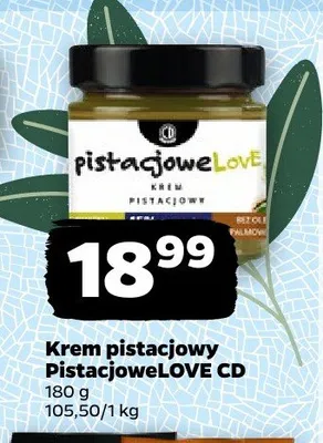 Krem pistacjowy PistacjoweLOVE CD promocja w Netto