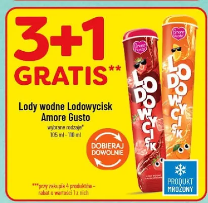 Lody wodne Amore Gusto promocja w POLOmarket