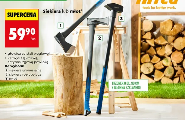 Siekiera rozłupująca promocja w Biedronka
