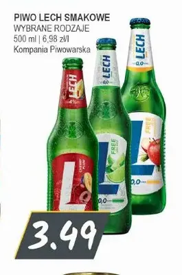Piwo bezalkoholowe Lech promocja w Słoneczko