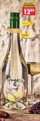 Wino musujące Hugo promocja w Biedronka