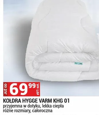 Kołdra Hygge Varm KH6 01 promocja w Merkury Market