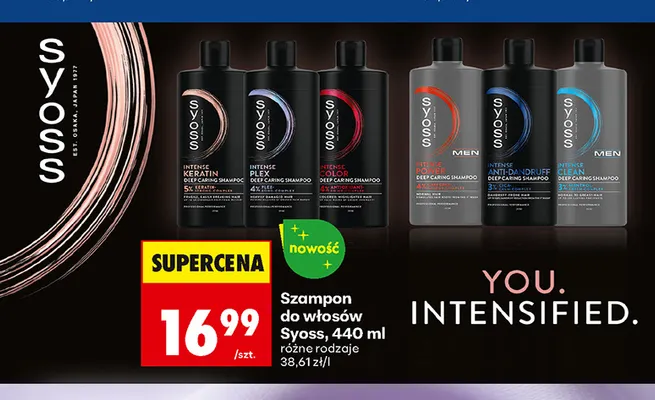 Szampon do włosów Syoss promocja w Biedronka