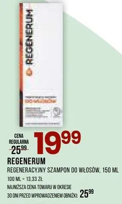 Regeneracyjny szampon do włosów promocja w Drogerie Natura