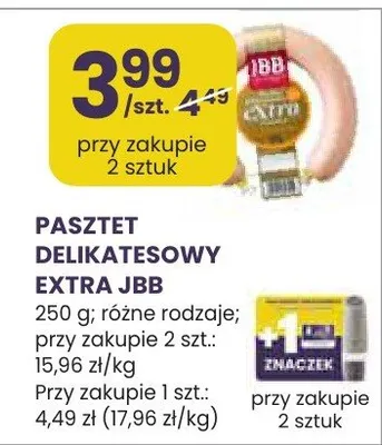 Pasztet delikatesowy extra promocja w Stokrotka