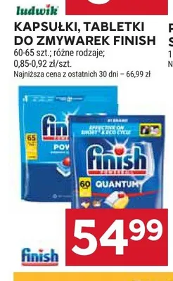 Kapsułki do zmywarek Finish promocja w Stokrotka