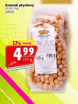 Groszek ptysiowy Kriss promocja w Prim Market