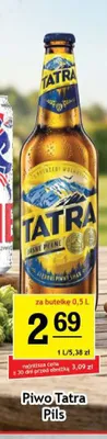 Piwo Tatra Pils promocja w Gram Market