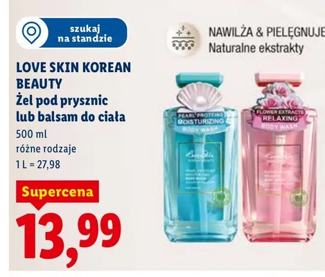Żel pod prysznic lub balsam do ciała promocja w Lidl