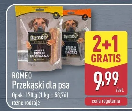 Przekąski dla psa promocja w Aldi