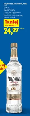 Wódka Żołądkowa de Luxe ziemniak promocja w Lidl