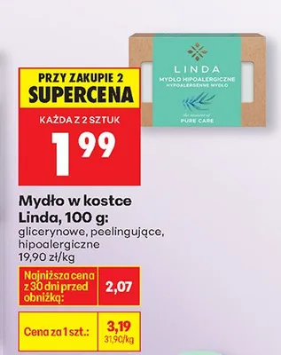 Mydło w kostce glicerynowe promocja w Biedronka