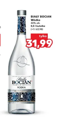 Wódka BIAŁY BOCIAN 40% alk. promocja w Kaufland