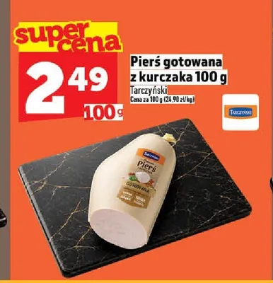 Pierś gotowana z kurczaka Tarczyński promocja w TOPAZ