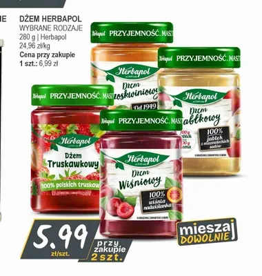 Dżem jabłkowy Herbapol promocja w Słoneczko