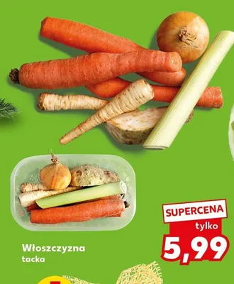 Włoszczyzna tacka promocja w Kaufland