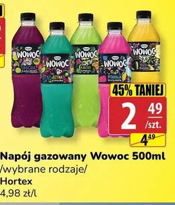 Napój gazowany Wowoc Yuzu promocja w API Market