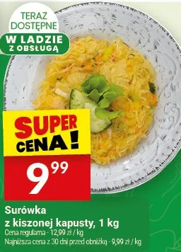 Surówka z kiszonej kapusty promocja w Twój Market