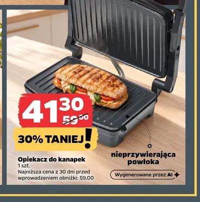 Opiekacz do kanapek promocja w Netto