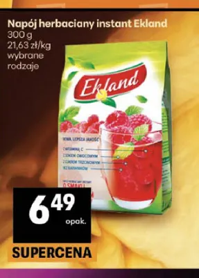 Napój herbaciany instant Ekland promocja w Delikatesy Centrum