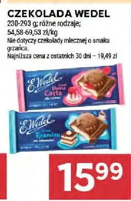 Czekolada E.Wedel promocja w Stokrotka