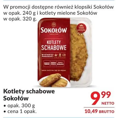 Kotlety schabowe Sokołów promocja w Makro