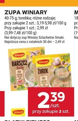 Zupa Barszcz Czerwony Winiary promocja w Stokrotka