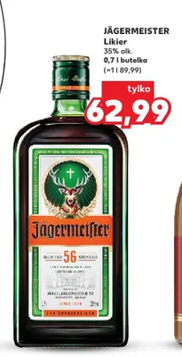 Likier ziołowy promocja w Kaufland