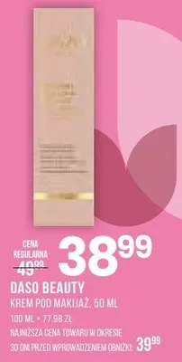 Krem pod makijaż promocja w Drogerie Natura