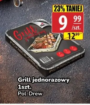 Grill jednorazowy Pol-Drew promocja w API Market