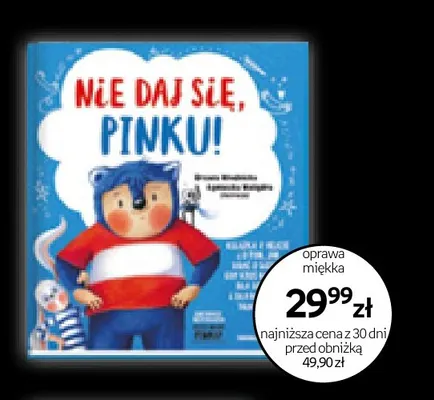 Książka Nie daj się, Pinku! oprawa miękka promocja w Empik