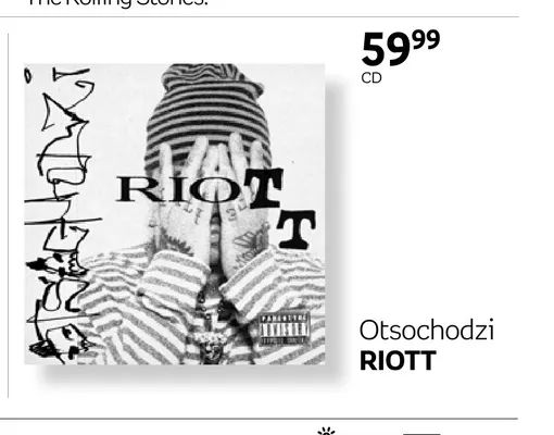 Płyta CD Otsochodzi RIOTT promocja w Empik
