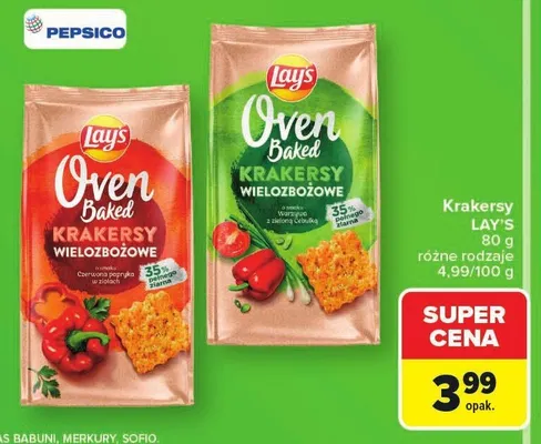 Krakersy LAY'S promocja w Carrefour