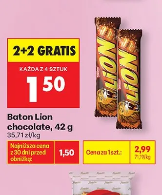 Baton Lion chocolate promocja w Biedronka